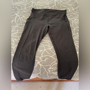 LULULEMON buttery soft leggings. Power Thru High Rise Tight 25”